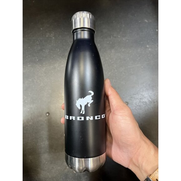 Ford Bronco Commemorative Item.Ford Bronco Water Bottle Stainless Steel Flask - Picture 1 of 5